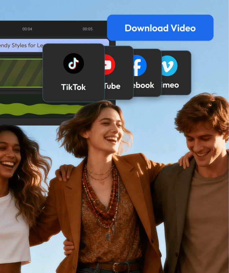 Finish the video in the same place