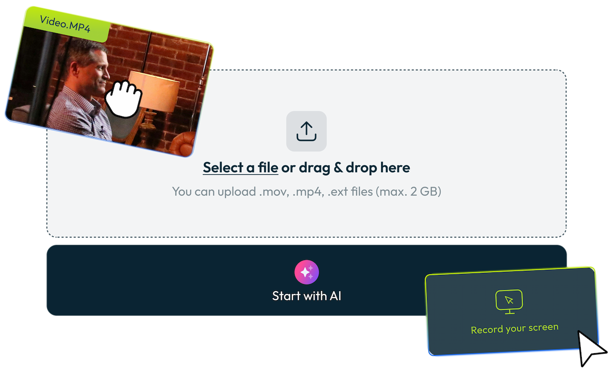 Edit videos like a doc - Desktop